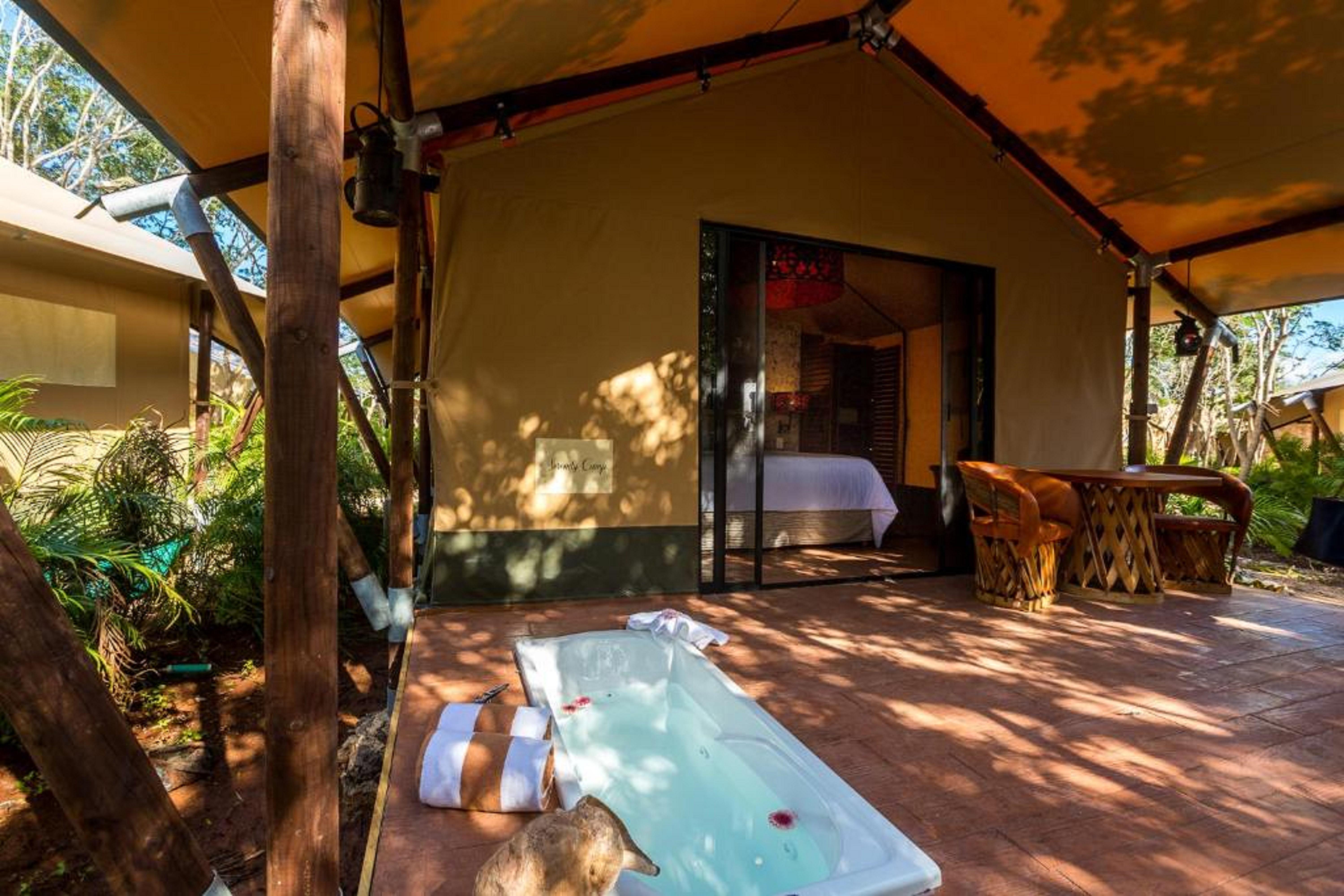 Serenity Authentic Glamping Tulum (Adults Only) Xpu-Ha Exterior foto